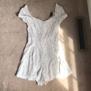 Lace romper